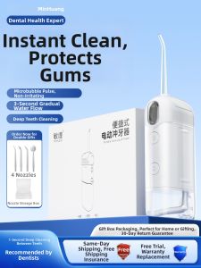 Portable Sonic Electric Orthodontic Water Flosser