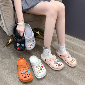 MONLEYTA | Home Slippers Mens Summer Indoor Soft Bottom Non-Slip EVA Large Size Outdoor Wearable Womens Clog Shoes Comfortable Feeling