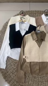 KEMEJA PLUS ROMPI UNIK IMPORT BST