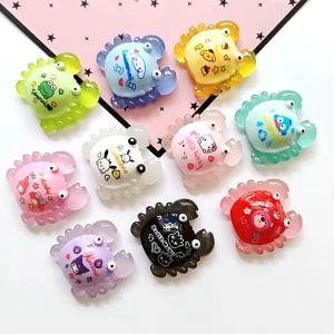 Mô Hình charm rùa Lớn 5cm rùa nhỏ 3cm Dạ quang phát sáng trang trí tiểu cảnh bể cá xe bàn học DIY