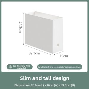 Office Desk White Document Organizer A4