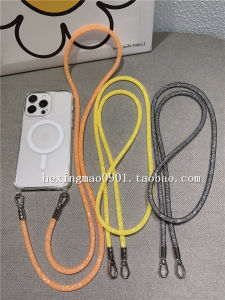 Mobile Phone Lanyard Long Crossbody Backable Creative Mesh Full Diamond Lanyard Strap Chain Bag Phone Case Ornaments for Women