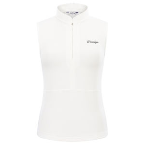 TTYGJ | Quick-Drying Stretch Slimming Zippered Collar Sleeveless Top