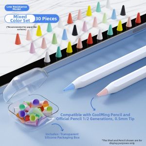 KUMENG | Durable & Silent Apple Pencil Tip Protector 1/2 Generations