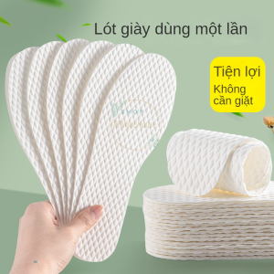 Set 5 Đôi Miếng Lót Giầy Miếng Thấm Hút Mồ Hôi Chân Siêu Mỏng Khử Mùi