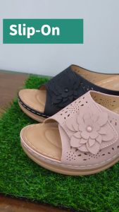 GF Shoe Floral Wedge Sandals G 169-19