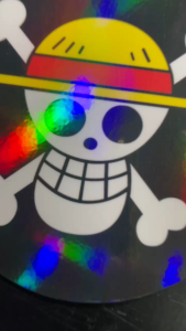 ONE PIECE FLAG LOGO 3.5inches sticker  BUY 1 TAKE 1  of PREMIUM QUALITY STICKER (waterproof)