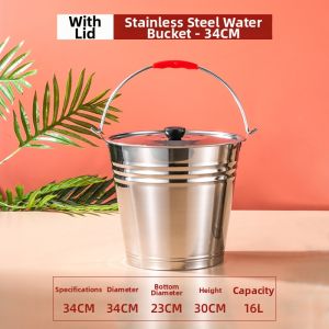 YANXING | Durable Stainless Steel Bucket Multi-purpose