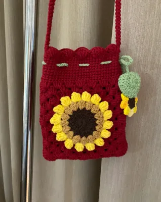 DIY Handmade Knitting Bag Materials