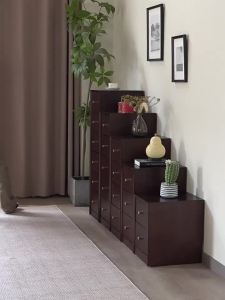 Narrow Gap Solid Wood Drawer Chest 30cm