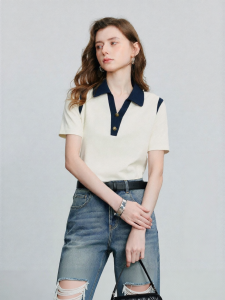 Toyouth | Light Sports Style Polo Collar T-Shirt