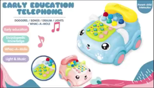 SCHKEY l WJ044 Purely English Kids learning musical phone multifunctional educational toys for kids cellphone toys
