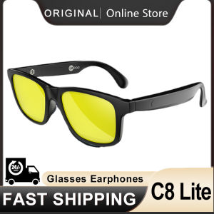 Original C8 Lite Glasses Earphone Wireless Bluetooth 5.3 Headphone Outdoor Driving Headset HiFi Stereo HD Call Music Earbuds C8l