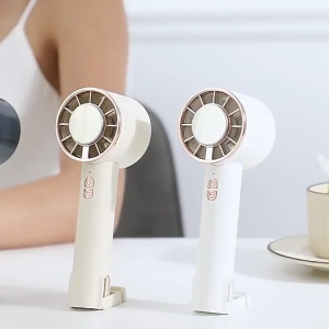 WH-06 Ice Compress Handheld Fan Desktop Small Cooling Fan Portable Usb Desk Hook Mini Fan for Travel Outdoor