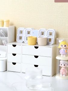 Hộp Đựng Mô Hình PopMart Màu Kem Tủ Bảo Quản Lego Búp Bê Bubble Mart Sạch Sẽ Chống Nước Chống Bụi Sắp Xếp Gọn Gàng