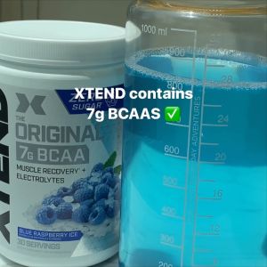 Scivation Xtend BCAAs (90 Servings) - Amino Acid Muscle Recovery Energy Endurance Zero Sugar