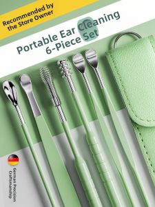 CMGF | Stylish Ear Pick Set for Kids and Adults Portable
