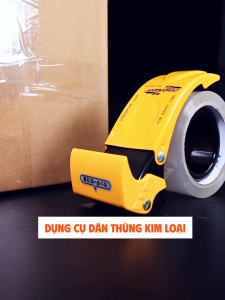 Máy cắt băng dính tiện lợi thiết bị đóng gói cao cấp có răng sắt thiết kế cầm tay chống trượt siêu bền và đa năng