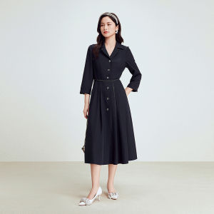Koradior | Elegant High-Quality V-Neck Windbreaker Coat