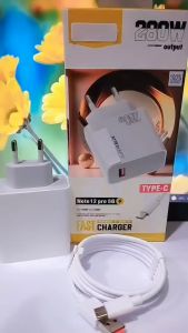 Charger RLME NOTE 12 PRO 5G 280W Fast Charger SuperDart Support Fast Charging
