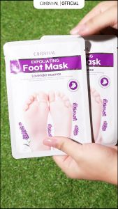 BPOM Cindynal Foot Mask Lavender / Sadoer Masker Kaki Mengelupas 35gr