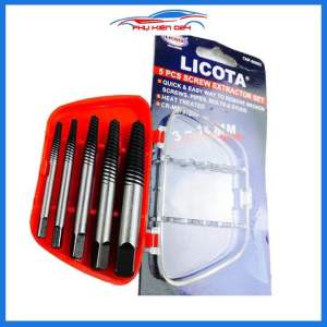 Bộ 5 mũi lấy ốc gãy LICOTA