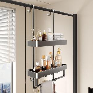 MEISITEKEKE | Bathroom Shower Glass Door Towel Rack