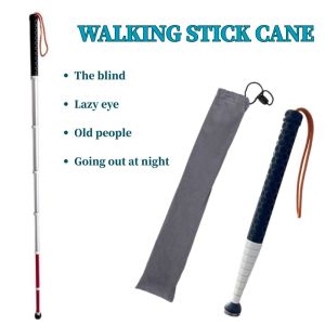 Retractable Folding Cane - Telescoping Walking Stick for Blind & Visually Impaired