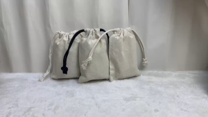 Mini Canvas Drawstring Bag Mini Pouch Storage Bag Birthday Gift Cheap Eco Shop Hadiah Beg Murah