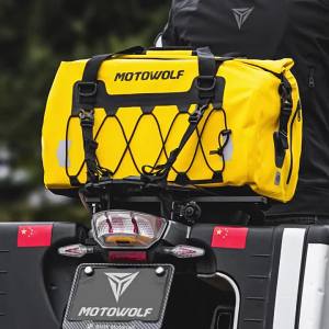 Motowolf | Waterproof Large Capacity Motorcycle Tail Bag