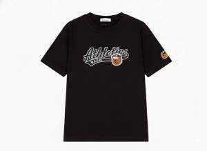 Áo Thun Thêu Gấu ATHLETICS A02 | Vải Mềm Màu Tươi | Free Size 35-60kg