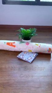 ปลอกหมอนข้างเด็ก SiamLatex ระดับความสูง รุ่น Little Bolster Cover หนานูม สูงสำหรับผิว 100% บางสำหรับคราบสกปรกบนหมอน