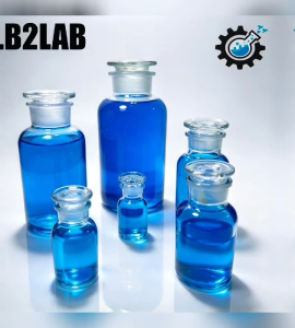 MT- REAGENT CLEAR GLASS BOTTLE (WIDEMOUTH) WITH GLASS STOPPER BOROSILICATE GLASS HEAT & CHEMICAL RESISTANT