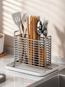 BANGJIE | Stainless Steel Countertop Chopsticks Holder