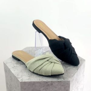 Heaves - Sepatu Flat Wanita Kara Cream - Sepatu Wanita Premium