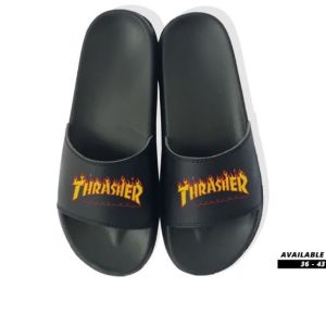 Sandal Selop Pria Wanita Anti Slip Sandal Slide Trhasher Sendal Karet