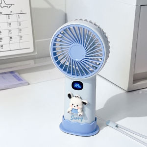 mengto studio | Cute Rechargeable Portable Quiet Handheld Fan