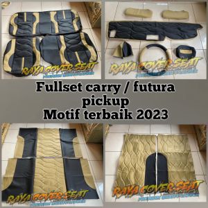 variasi interior mobil pickup cery dan futura fullset dengan motif terbaik 2023 / lapis jok mobil pickup / lapis plapon mobil pickup / lapis pintu mobil pickup / alas dasboar mobil pickup / aksesories mobil pickup / sarung jok fullkabin ss