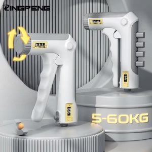 Electric Grip Strength Trainer Grip Exerciser Hand Strengthener Countable Adjustable 5-60kg Forearm Strength Exerciser For Woman