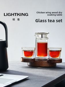Kamjove | Tea Water Separation Glass Tea Set