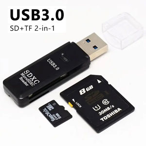 Card Reader USB 3.0 2.0 To Micro SD TF Memory Card Reading Adapter High Speed 2 IN 1 Card Reader For Phone PC Laptop Accessories