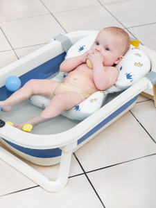 Baby Bath Lying Support Baby Newborn Infant Children Bathtub Suspension Bath Mat Net Bath Sponge Universal Artifact Sitting Lying