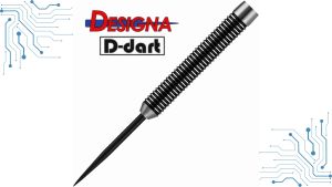 DESIGNA STEEL TIP DARTS - 16G ULTRALITES V2 M2 FULL RING GRIP 80% TUNGSTEN DART SET ORIGINAL STEEL DART