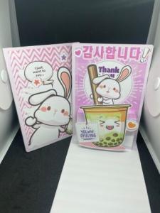 Handmade Thank You Card 2 Layers Pop Up Greeting Card