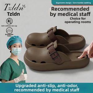TZLDN | Women Non-slip EVA Thick-sole Clogs Slippers