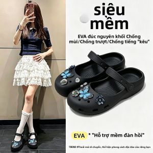 JIFANPAUL | Stylish Slip-Resistant Mary Jane Style Clogs Sandals