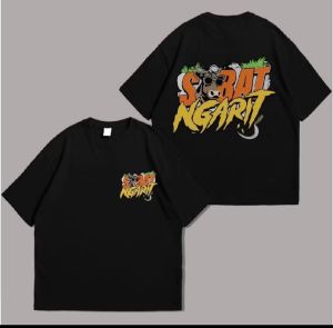 kaos kata kata t shirt SOBAT NGARIT distro cocok pria wanita viral comed