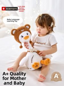 lovemami | Educational Talking Duck Toy Plush Stuffed Animal