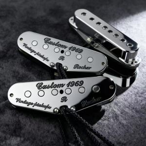 Vintage 1969 Custom Strat-Style Single Coil Pickup Set SSS Alnico V Magnets Hand-Wound Classic Tone Guitar Pickup