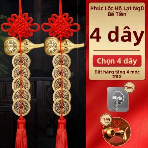 BINYUE | Trang Trí Treo Cửa Fulu Đồng Tiền Năm Vua Gourd